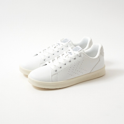 hummel(q)-S COURT LINE LZH BRIGHT WHITE/LUNAR ROCK